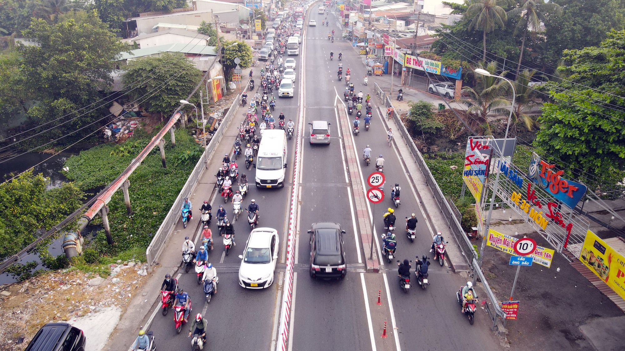 TP.HCM mở rộng cầu ông Dầu, giảm tải tình trạng kẹt xe ở cửa ngõ - Ảnh 3.