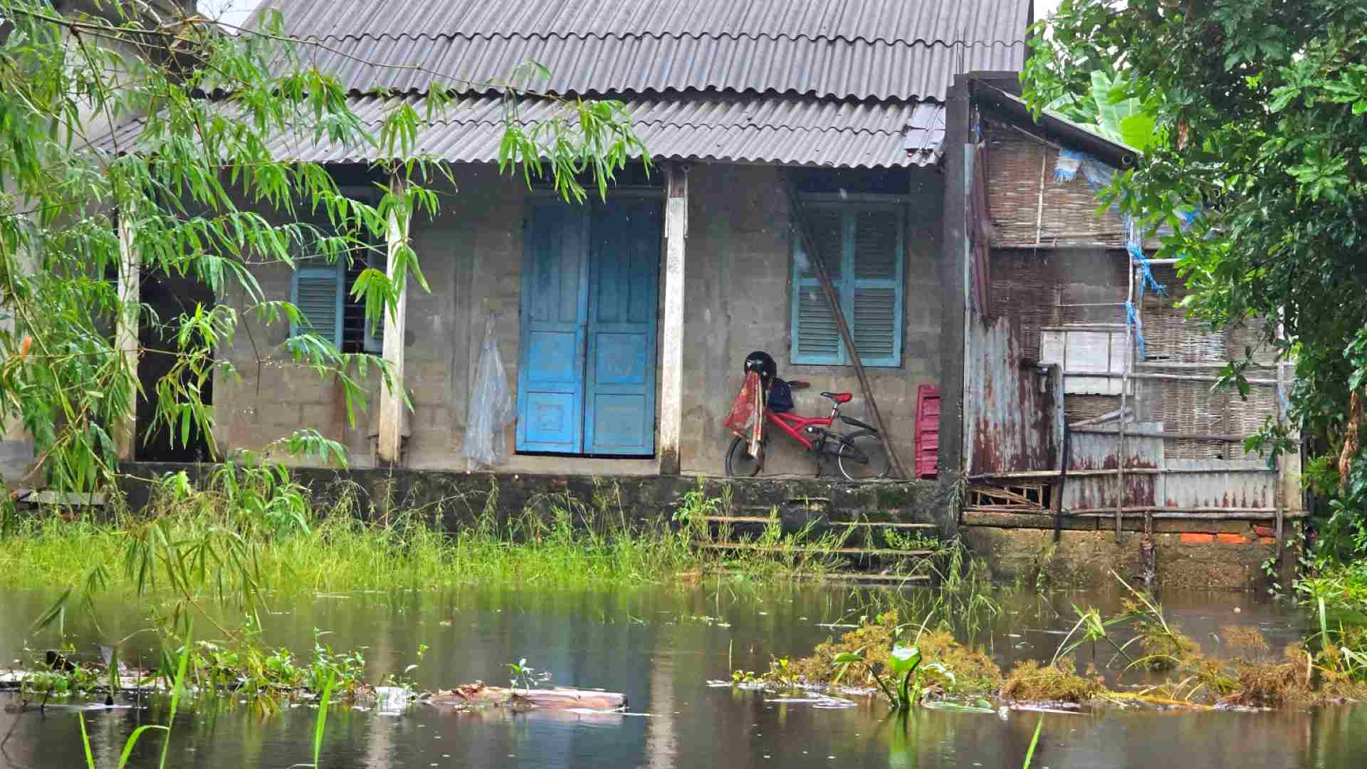 Cái làng thấp trũng nhất ở Thừa Thiên Huế, ngan, vịt bơi đầy sân, gà &quot;chạy&quot; lên gác, đường xóm thành sông - Ảnh 7.