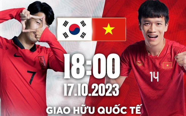 Đội hình xuất phát trận ĐT Hàn Quốc vs ĐT Việt Nam (18h ngày 17/10): Son Heung-min đá chính, Quế Ngọc Hải vắng mặt