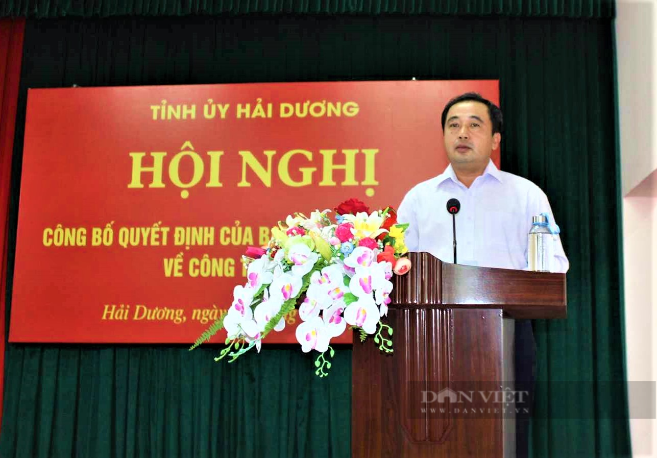 Hải Dương: Trao quyết định bổ nhiệm lãnh đạo Hội Nông dân tỉnh và lãnh đạo Huyện uỷ Thanh Hà - Ảnh 3.