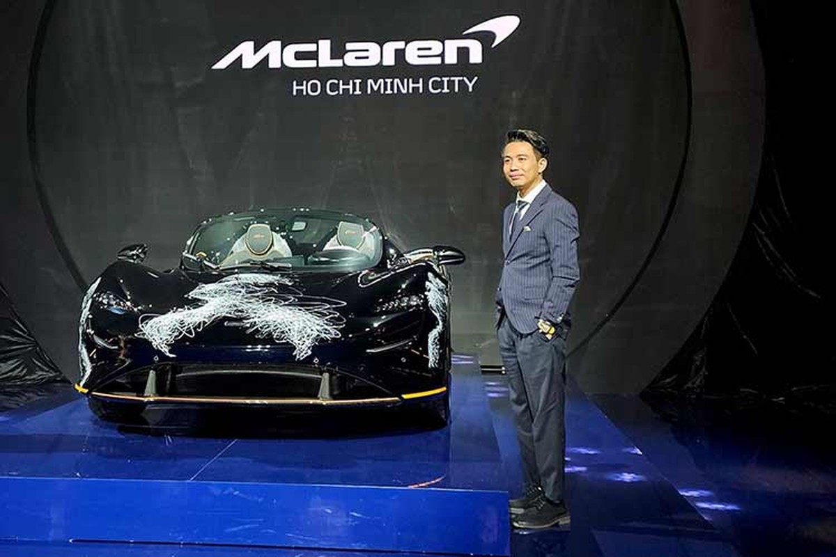 Minh Nhựa khoe chi gần 200 tỷ đồng để đưa McLaren Elva về Việt Nam - Ảnh 1.