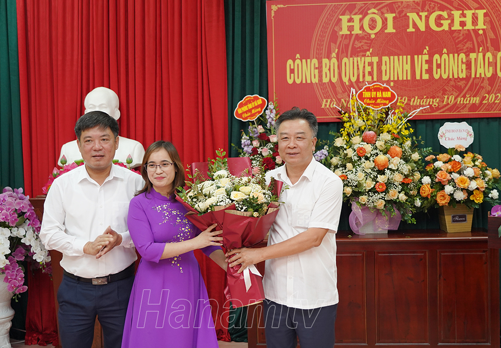 Phó Bí thư Tỉnh đoàn Hà Nam được điều động giữ chức Phó Chủ tịch Hội Nông dân tỉnh Hà Nam - Ảnh 2.