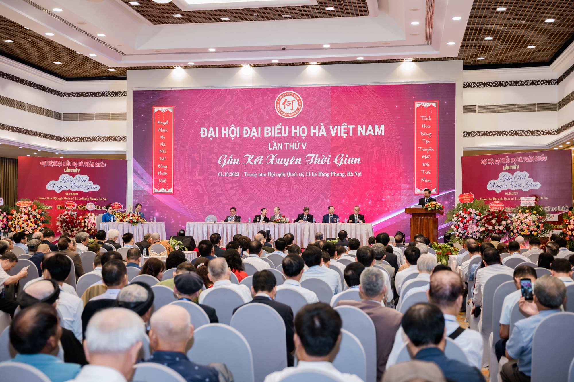 Nguyên Bộ trưởng Hà Quang Dự tái đắc cử Chủ tịch Hội đồng họ Hà Việt Nam - Ảnh 1.