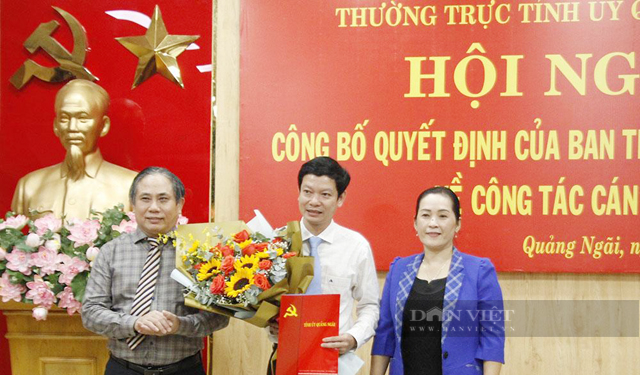 Quảng Ngãi bổ nhiệm lãnh đạo Văn phòng Tỉnh uỷ, TX.Đức Phổ có Phó Chủ tịch mới - Ảnh 1.