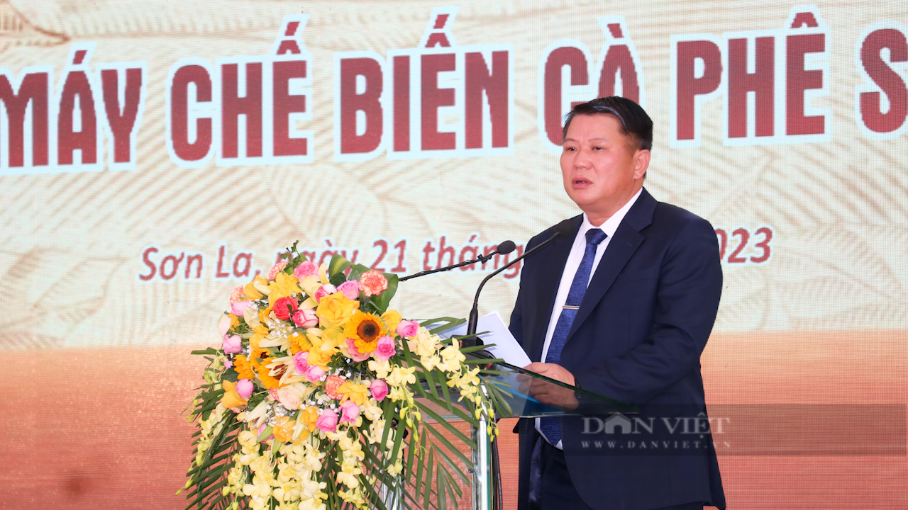 Chủ tịch Quốc hội Vương Đình Huệ dự Lễ khánh thành Nhà máy chế biến cà phê Sơn La - Ảnh 3.