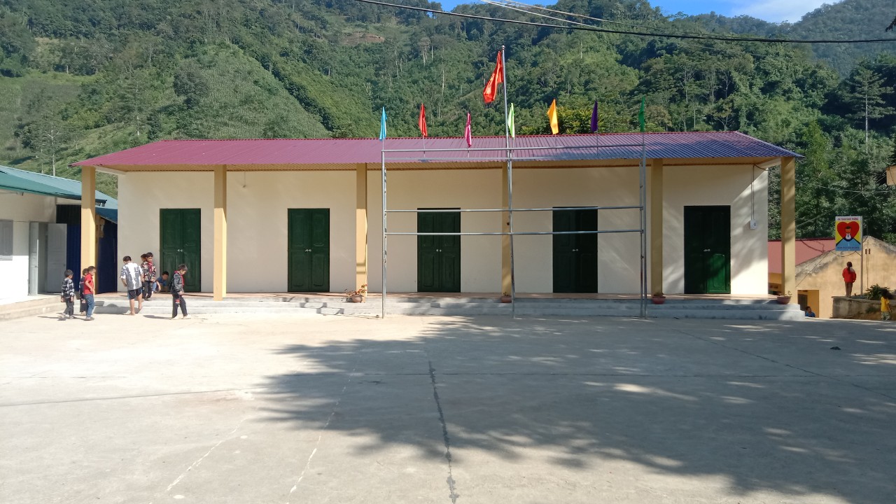 Háo hức chờ đợi ngày khánh thành phòng học mới ở Trường Tiểu học Nghiên Loan II - Ảnh 4.