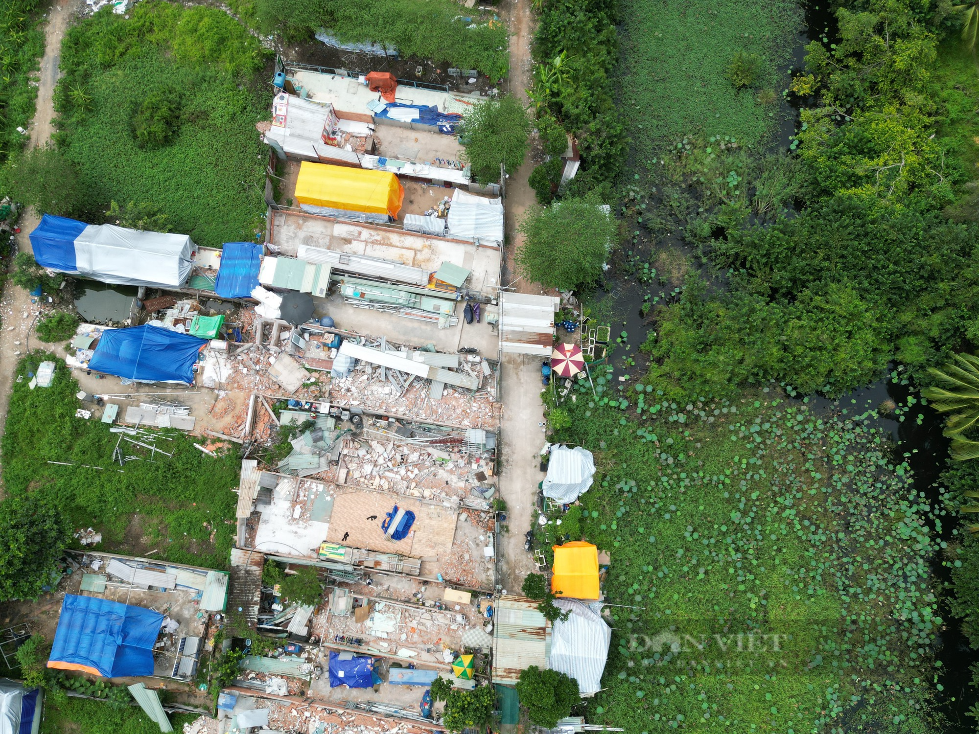 Cuộc sống “lao đao” của 21 hộ dân ở Bình Tân, TP.HCM, sau khi bị tháo dỡ nhà trên đất nông nghiệp  - Ảnh 1.