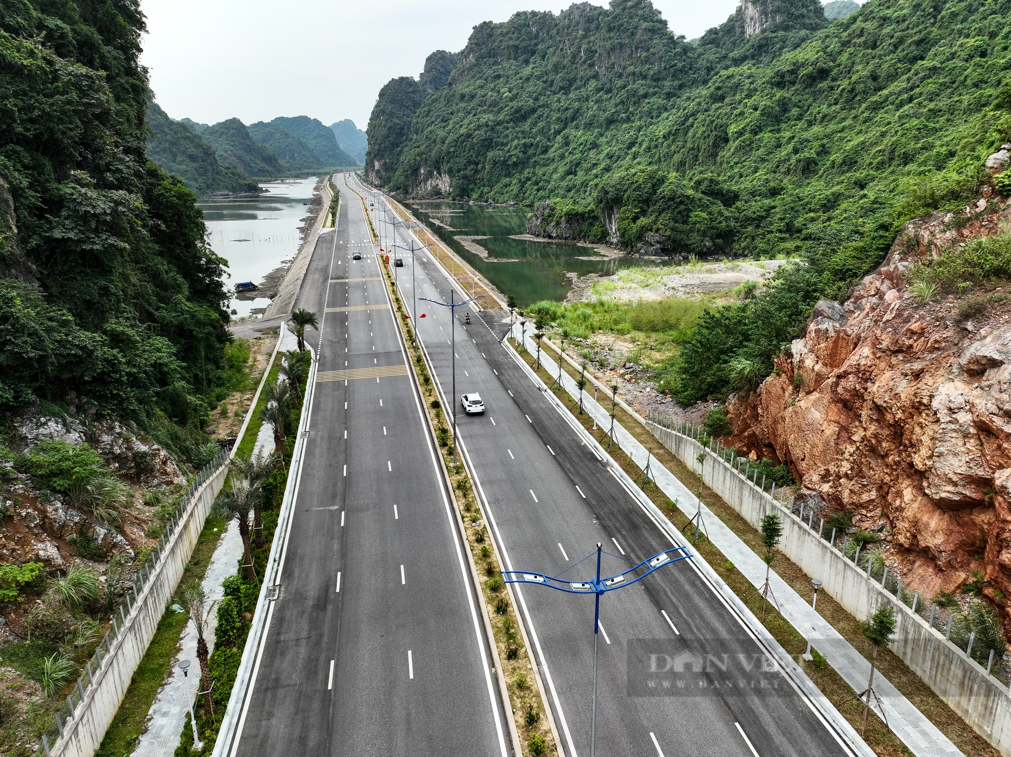 Toàn cảnh đường bao biển xuyên núi trị giá hơn 2.000 tỷ đồng kết nối hai thành phố lớn của Quảng Ninh - Ảnh 12.
