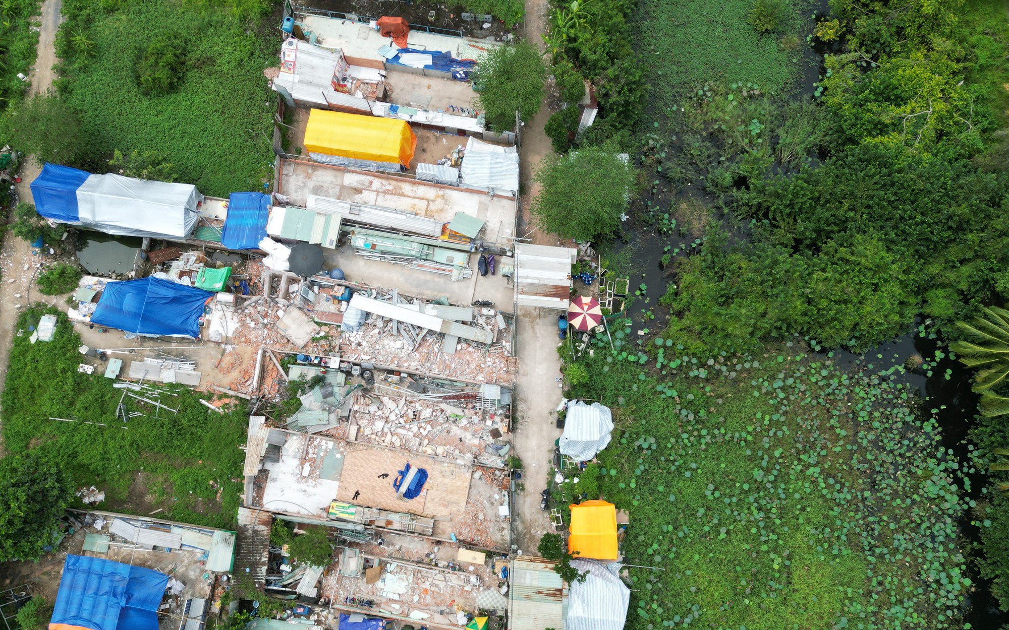 Cuộc sống lao đao của 21 hộ dân ở Bình Tân, TP.HCM, sau khi bị tháo dỡ nhà trên đất nông nghiệp 
