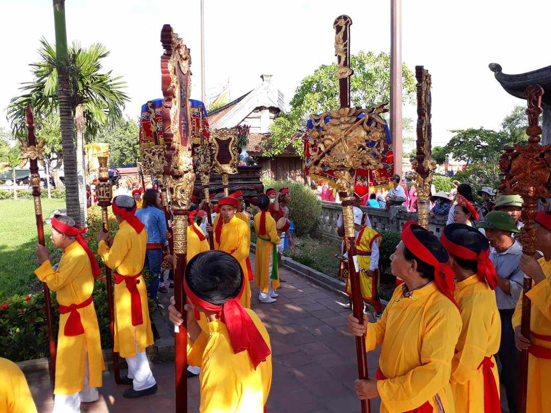 Lễ hội chùa Keo mùa thu với nhiều nét đổi mới thu hút khách du lịch  - Ảnh 1.