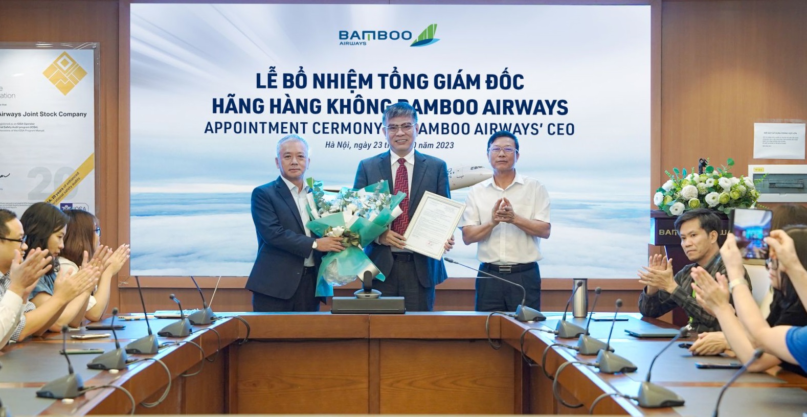 Biến động nhận sự cấp cao, Bamboo Airways có Tổng giám đốc mới - Ảnh 1.