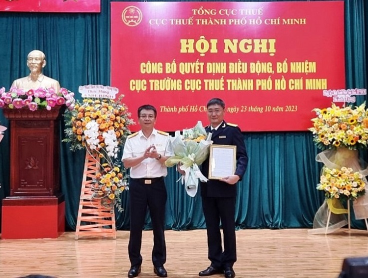 Ông Nguyễn Nam Bình được bổ nhiệm Cục trưởng Cục Thuế TP.HCM - Ảnh 1.