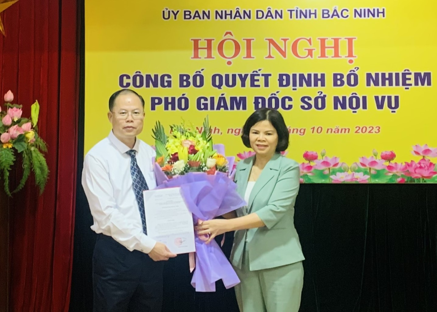 Ông Nguyễn Đăng Khang được bầu giữ chức Phó Giám đốc Sở Nội vụ tỉnh Bắc Ninh - Ảnh 1.