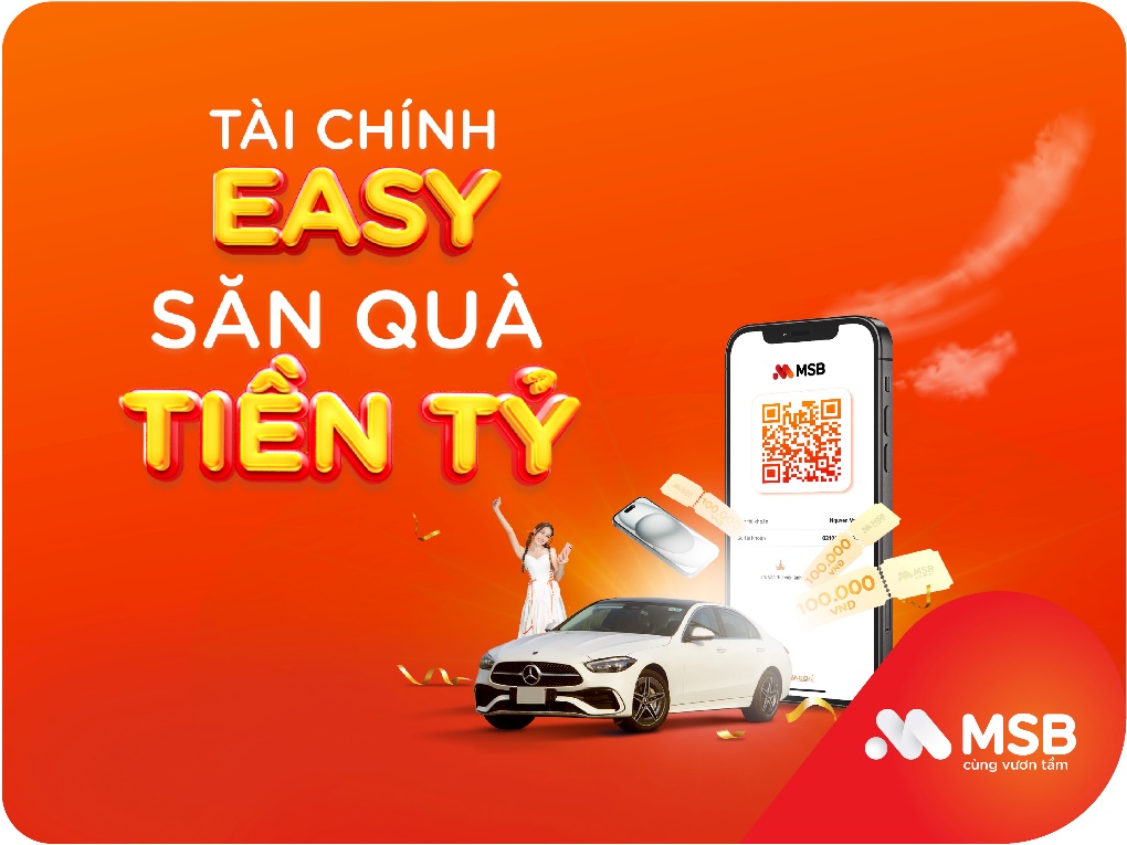 Cơ hội rinh Mercedes tiền tỷ khi quyết QR cùng MSB - Ảnh 1.