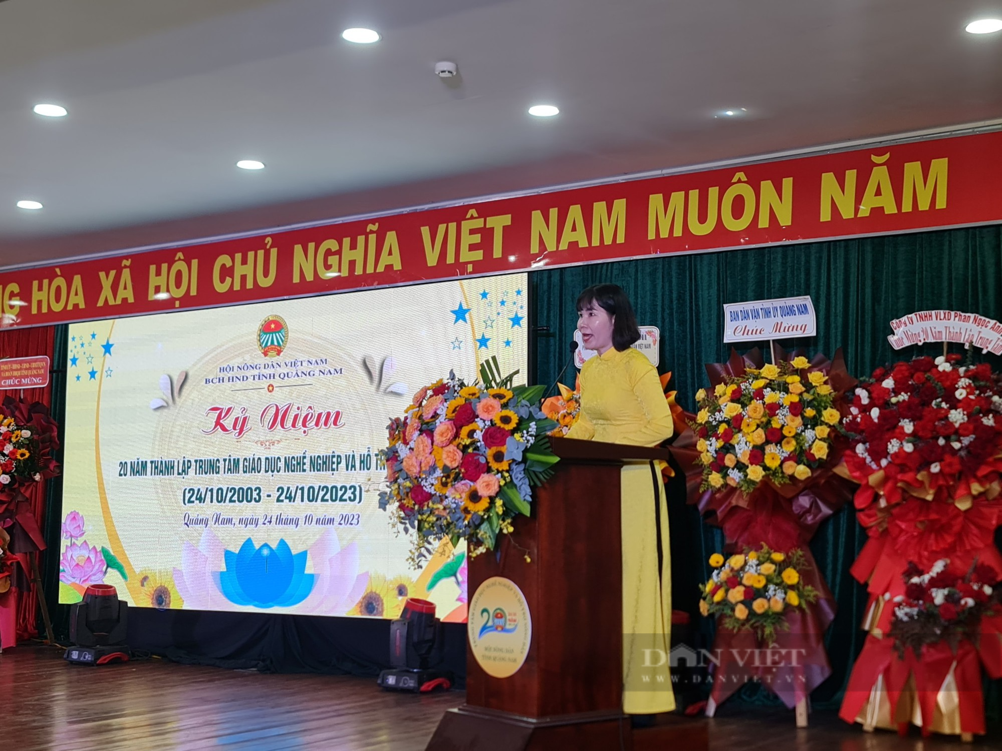 Trung tâm Giáo dục nghề nghiệp và Hỗ trợ Nông dân Quảng Nam là bệ đỡ của nông dân - Ảnh 1.