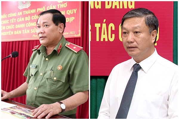 Giám đốc Công an Cần Thơ và Chủ nhiệm Ủy ban Kiểm tra Tỉnh ủy Ninh Bình giữ thêm chức vụ mới - Ảnh 1.