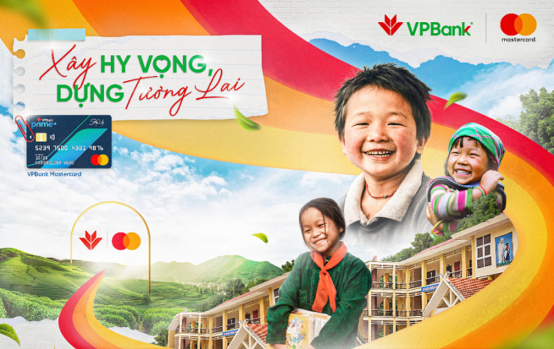 VPBank và Mastercard hợp tác hỗ trợ trẻ em có hoàn cảnh khó khăn tại Việt Nam - Ảnh 1.