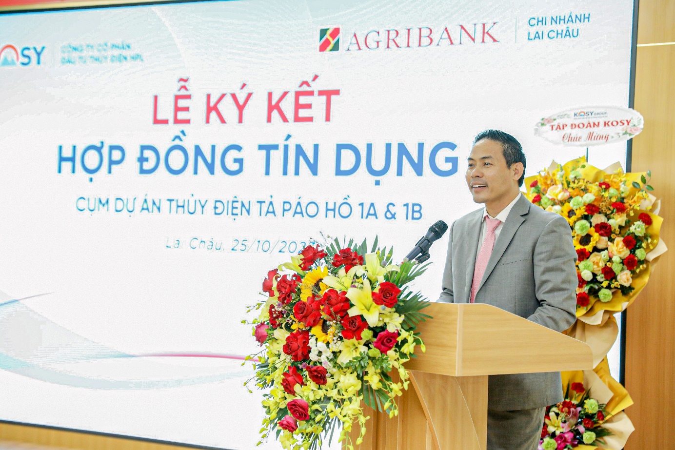 Ngân hàng Agribank tài trợ tín dụng gần 600 tỷ đồng cho cụm dự án Thủy điện Tả Páo Hồ của Tập đoàn Kosy - Ảnh 2.