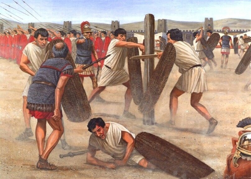 Tân binh trong quân đội La Mã cổ đại đã được huấn luyện như thế nào? - Ảnh 6.