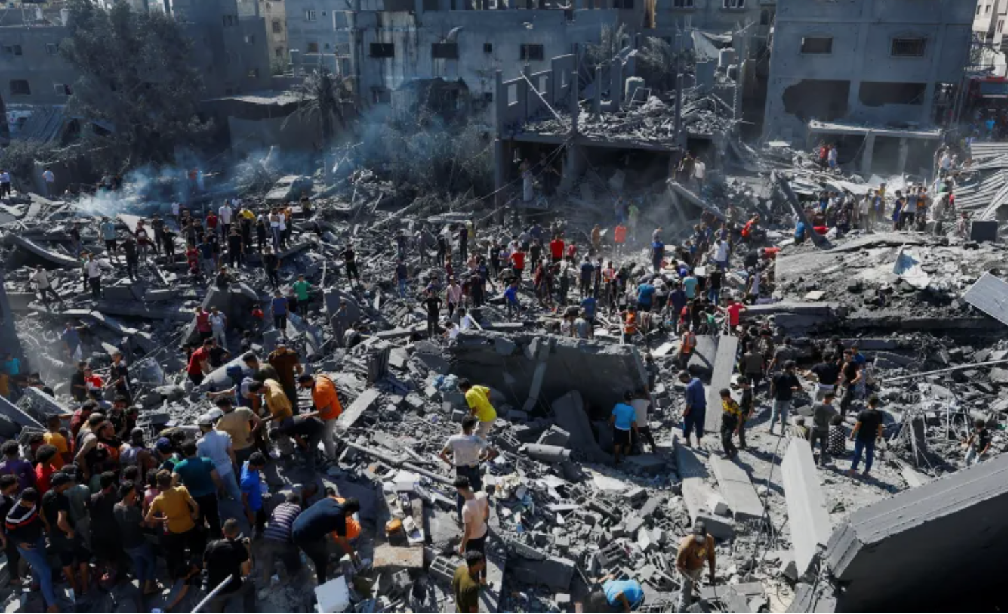Hamas: Ít nhất 7.028 người Palestine thiệt mạng ở Gaza, 88 người cùng một gia đình - Ảnh 1.