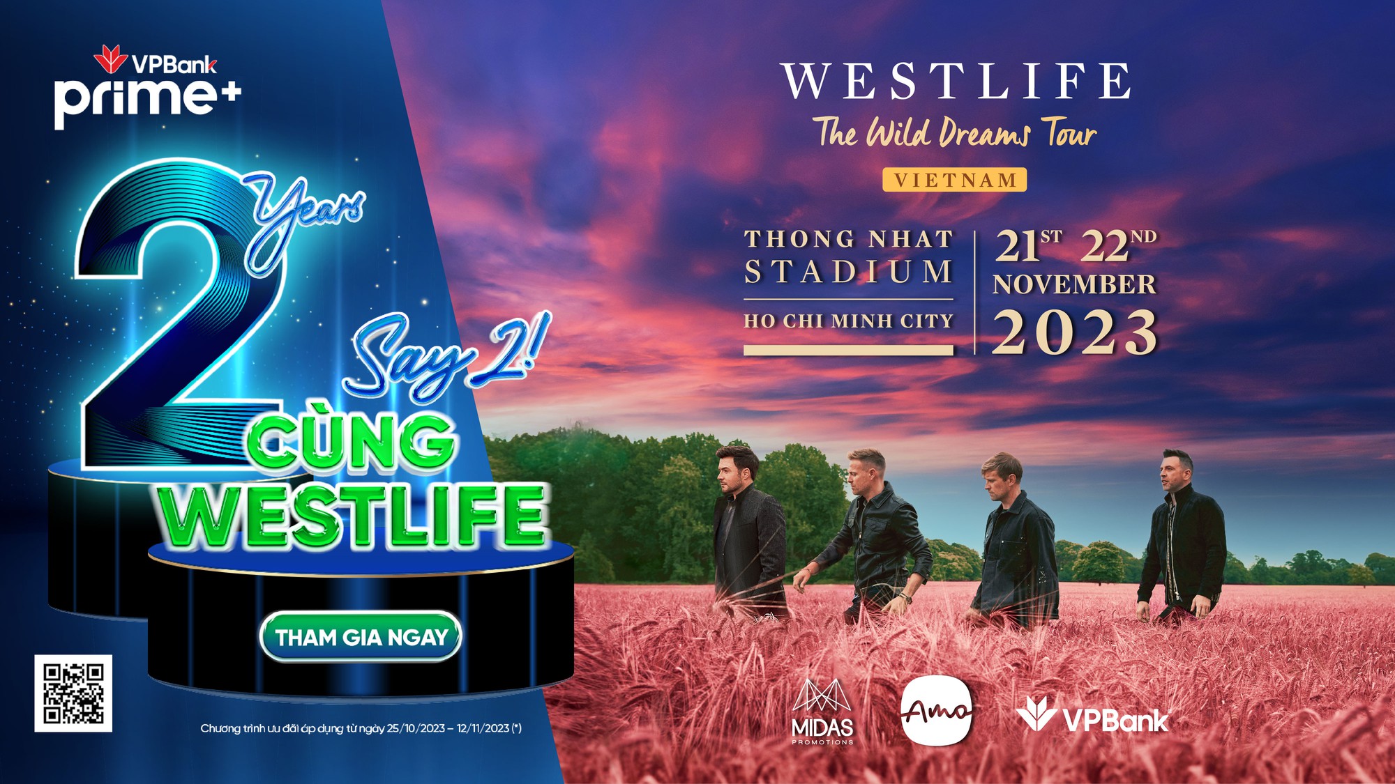 VPBank chiêu đãi 5.000 vé miễn phí đêm nhạc Westlife - Ảnh 1.