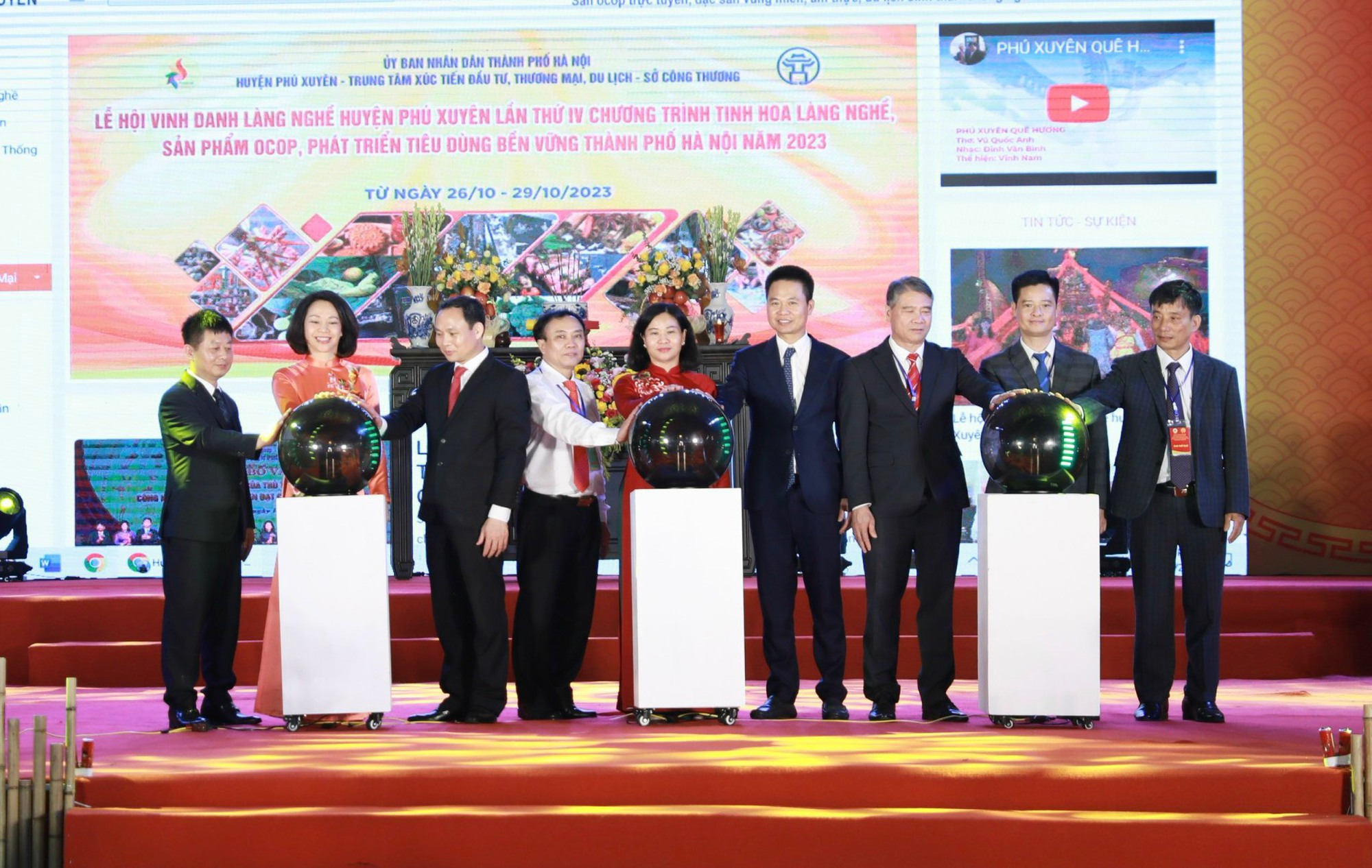 Hà Nội: 100 doanh nghiệp, 220 gian hàng tham gia Lễ hội vinh danh làng nghề huyện Phú Xuyên lần thứ IV năm 2023 - Ảnh 5.