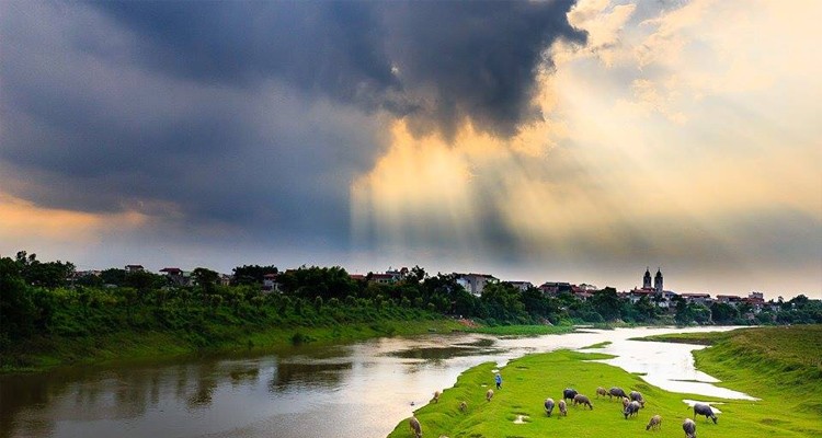 Hai bên bờ sông Đáy là hai làng khoa bảng cùng tên La, làng này ở đất Nam Định, làng kia trên đất Ninh Bình - Ảnh 4.