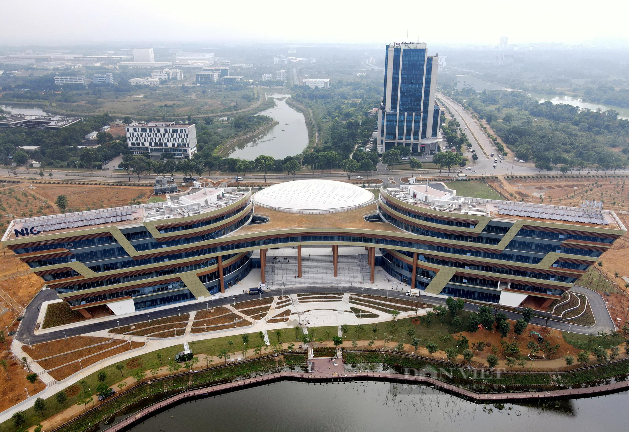 Hình ảnh Trung tâm Đổi mới sáng tạo Quốc gia trị giá 750 tỷ đồng ở Hà Nội - Ảnh 8.