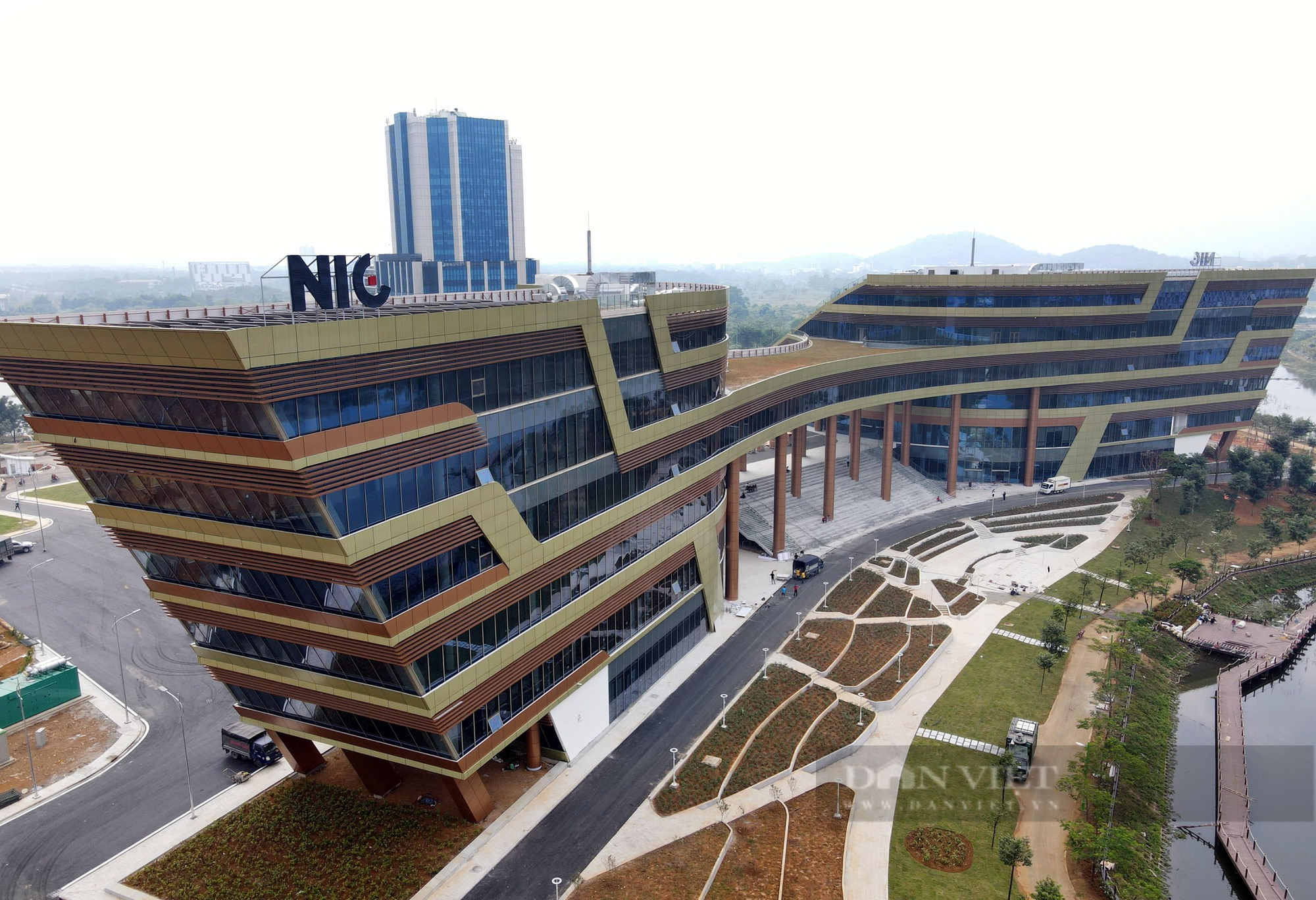 Hình ảnh Trung tâm Đổi mới sáng tạo Quốc gia trị giá 750 tỷ đồng ở Hà Nội - Ảnh 9.