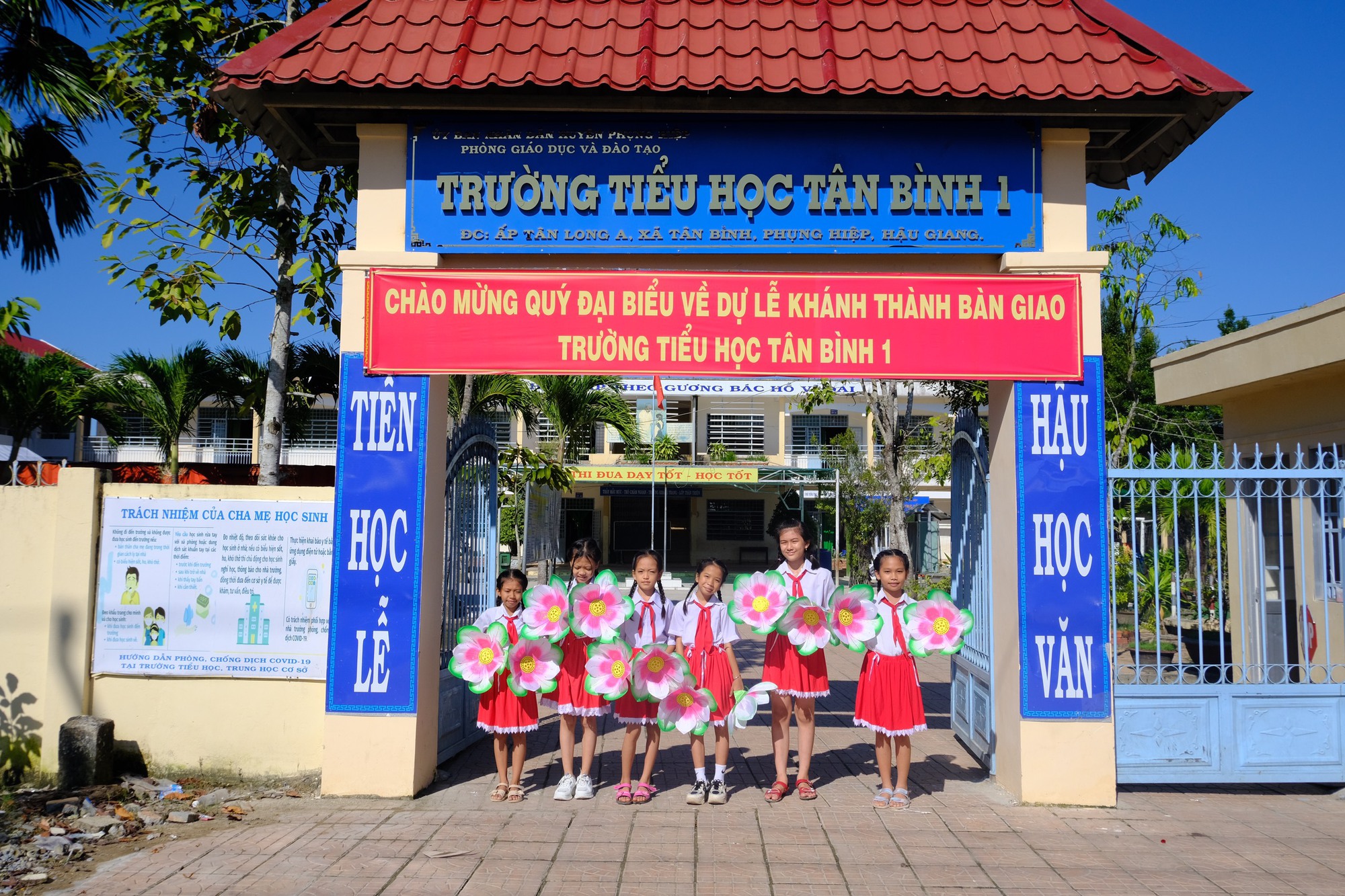 Agribank Hậu Giang tài trợ 5 tỷ đồng xây dựng trường Tiểu học Tân Bình 1 - Ảnh 3.