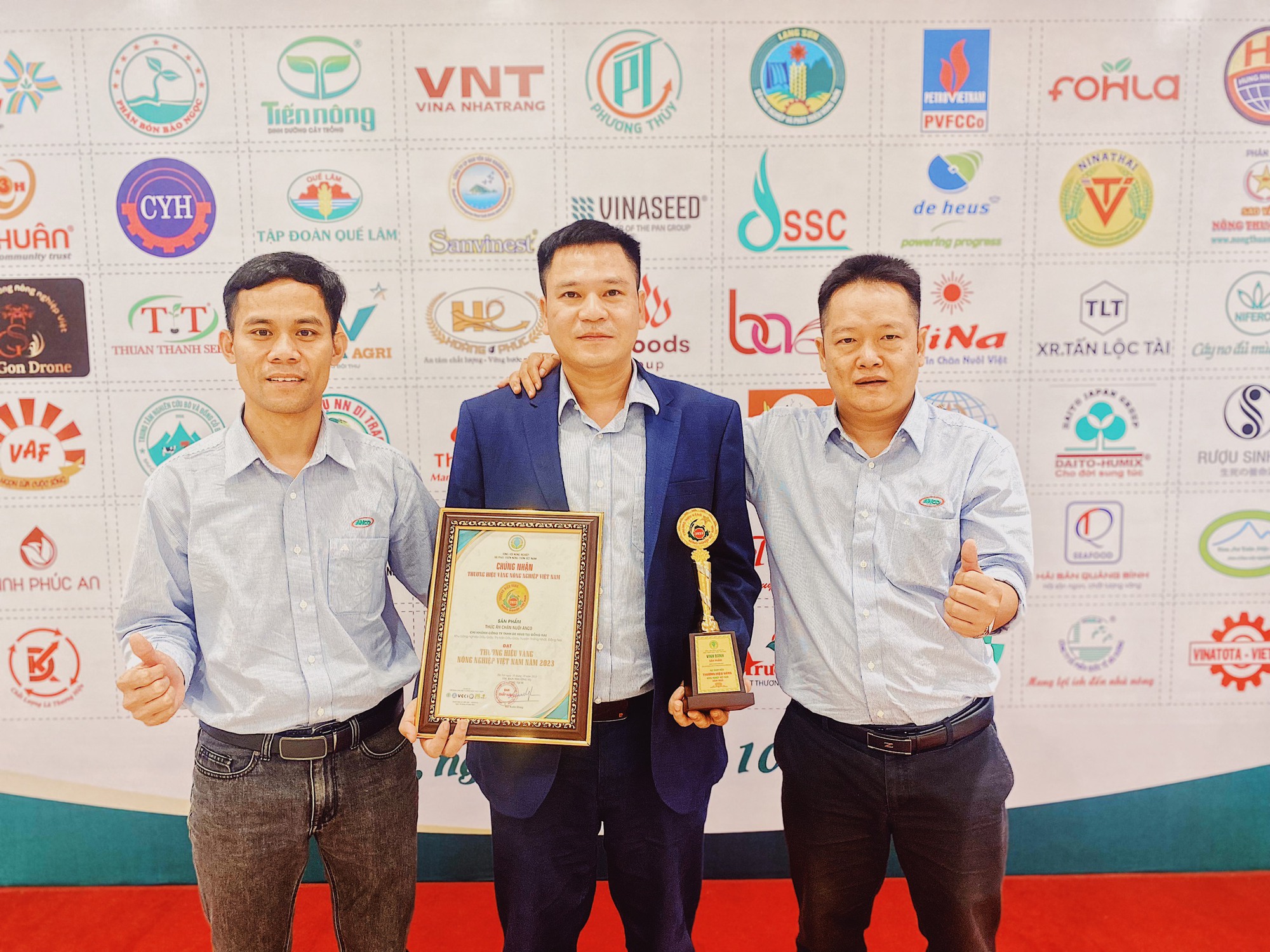 ANCO tự hào được vinh danh &quot;Thương hiệu Vàng nông nghiệp Việt Nam&quot; năm 2023 - Ảnh 2.