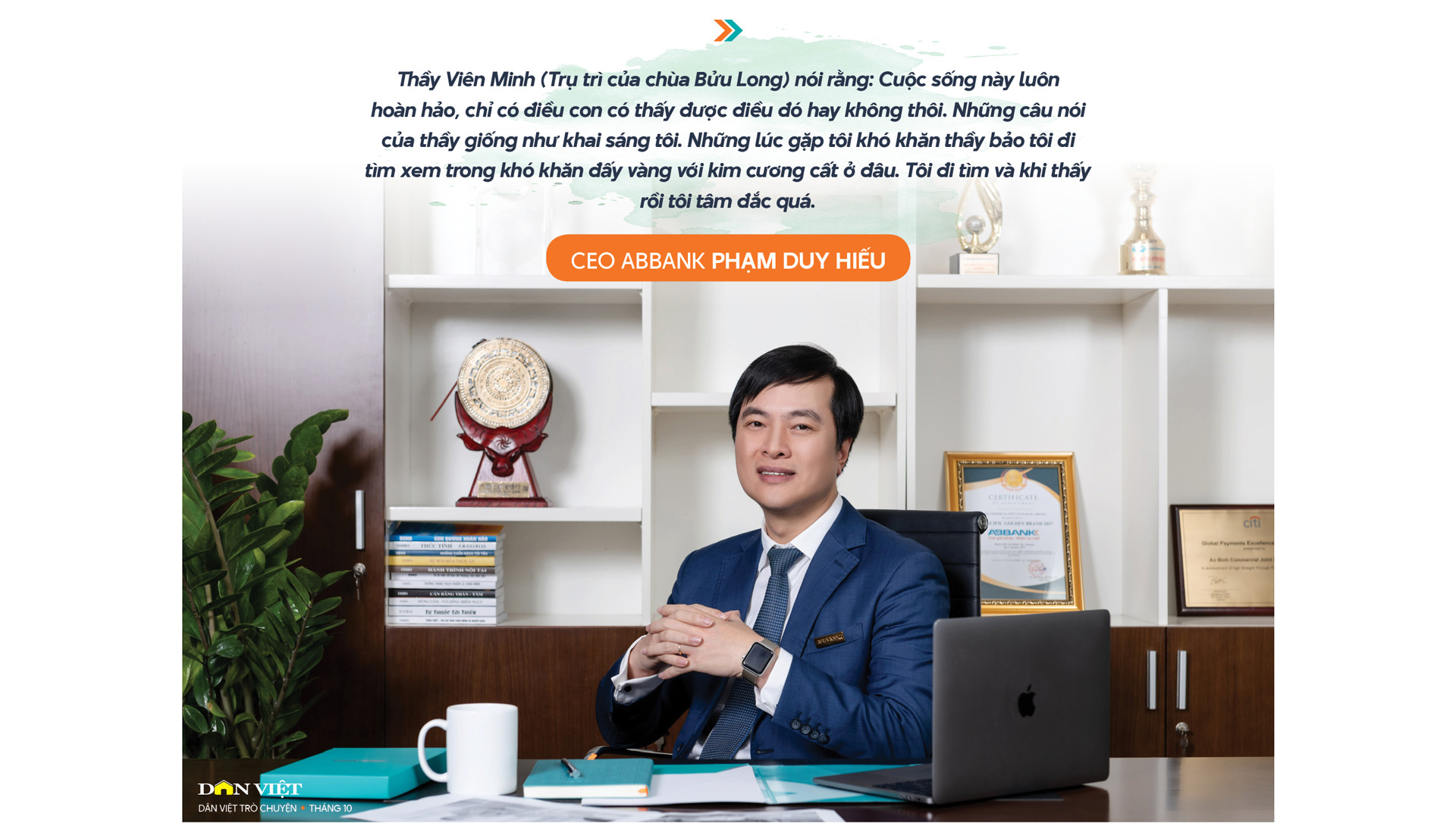 CEO ABBank Phạm Duy Hiếu: &quot;Tôi nguyện dành trọn tâm huyết cống hiến cho ABBank&quot; - Ảnh 10.