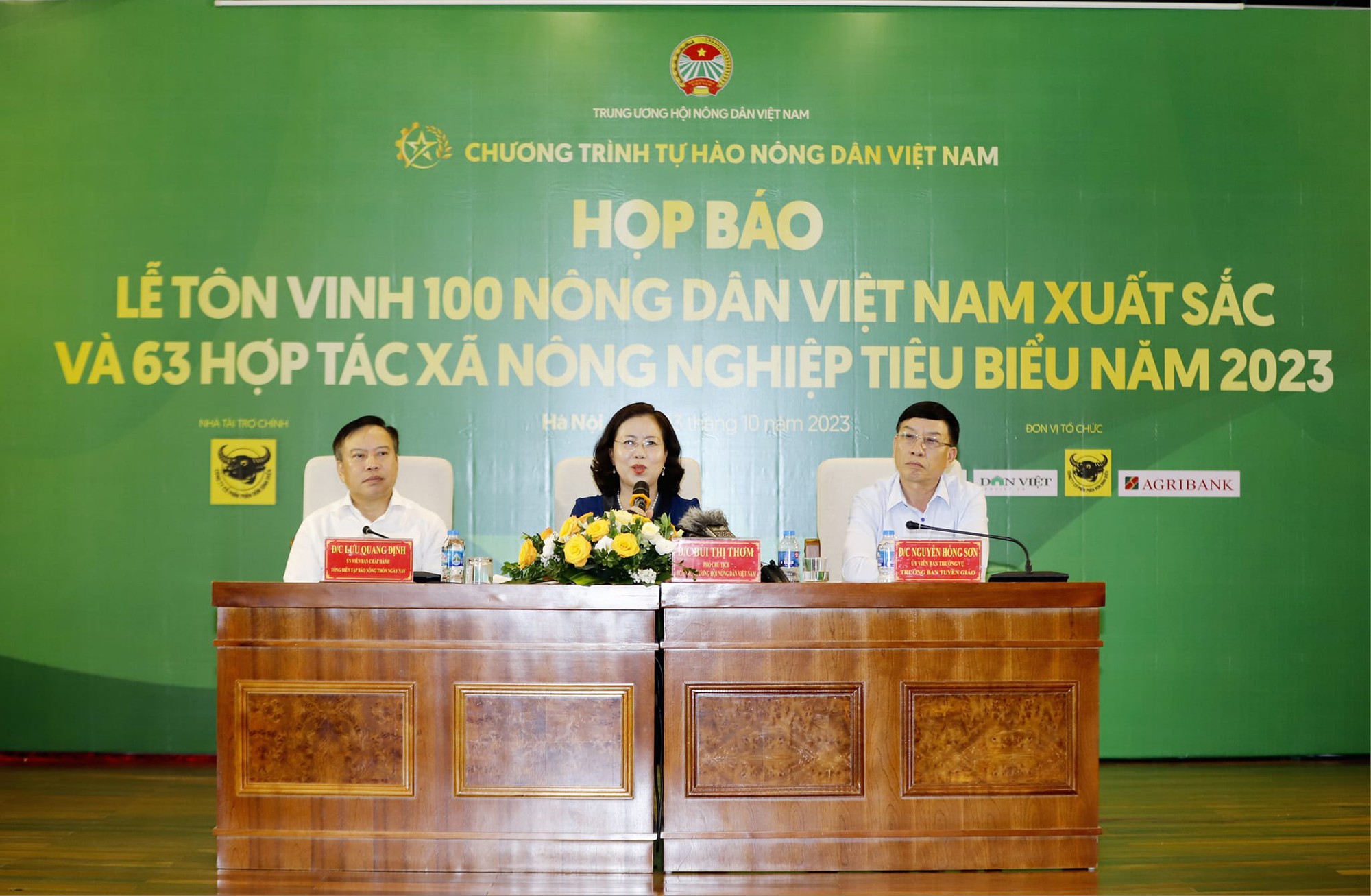 Họp báo Chương trình Tự hào nông dân Việt Nam 2023 - Ảnh 6.