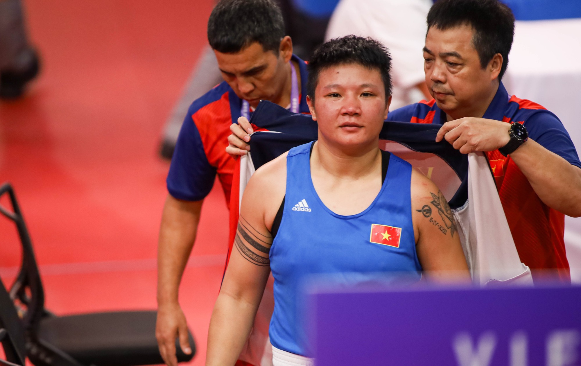 Thua VĐV Trung Quốc ở bán kết, nữ võ sĩ boxing Lưu Diễm Quỳnh khẳng định đã &quot;dùi mài kinh sử&quot; - Ảnh 3.