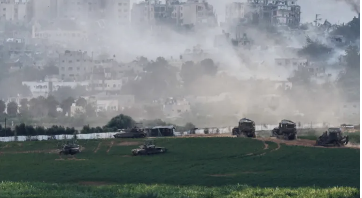 NÓNG: Xe tăng Israel tiến vào Dải Gaza, chiến binh Hamas giao chiến với lực lượng Israel - Ảnh 1.
