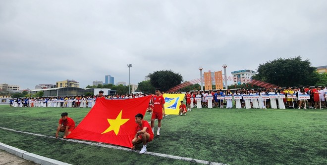 Chính thức khai mạc giải bóng đá học sinh THPT Hà Nội - An ninh Thủ đô 2023 - Ảnh 2.