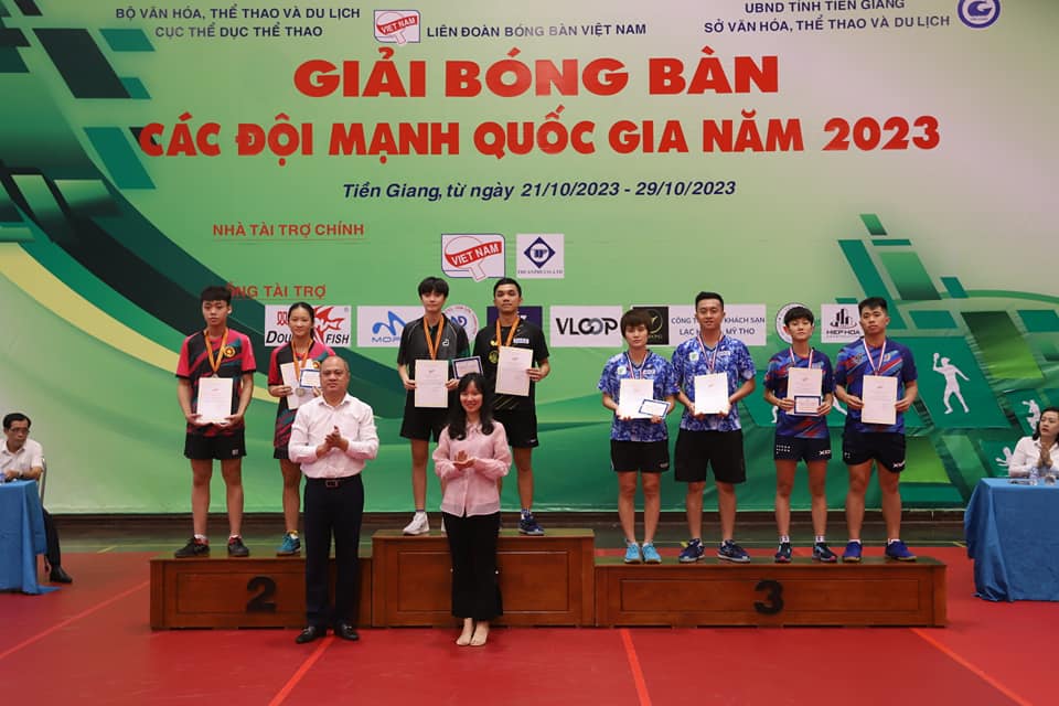 Giải Bóng bàn các đội mạnh quốc gia 2023: Hà Nội T&T tạo ấn tượng mạnh mẽ - Ảnh 1.