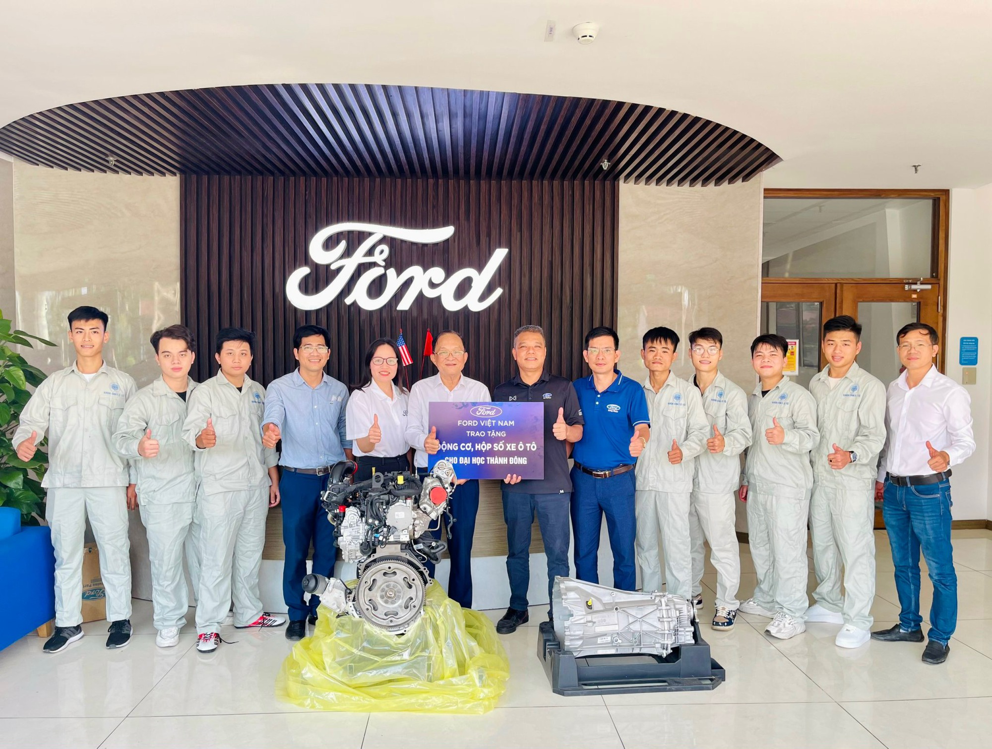 Ford Việt Nam Trao Tặng Động Cơ, Hộp Số cho các trường đại học - Ảnh 2.