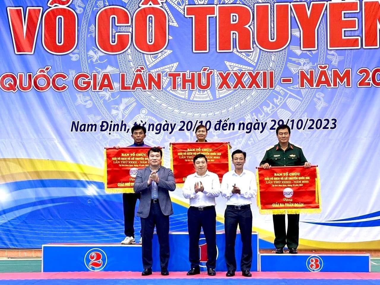 Nam Định tổ chức thành công Giải vô địch Võ cổ truyền quốc gia lần thứ 32 – năm 2023 - Ảnh 1.