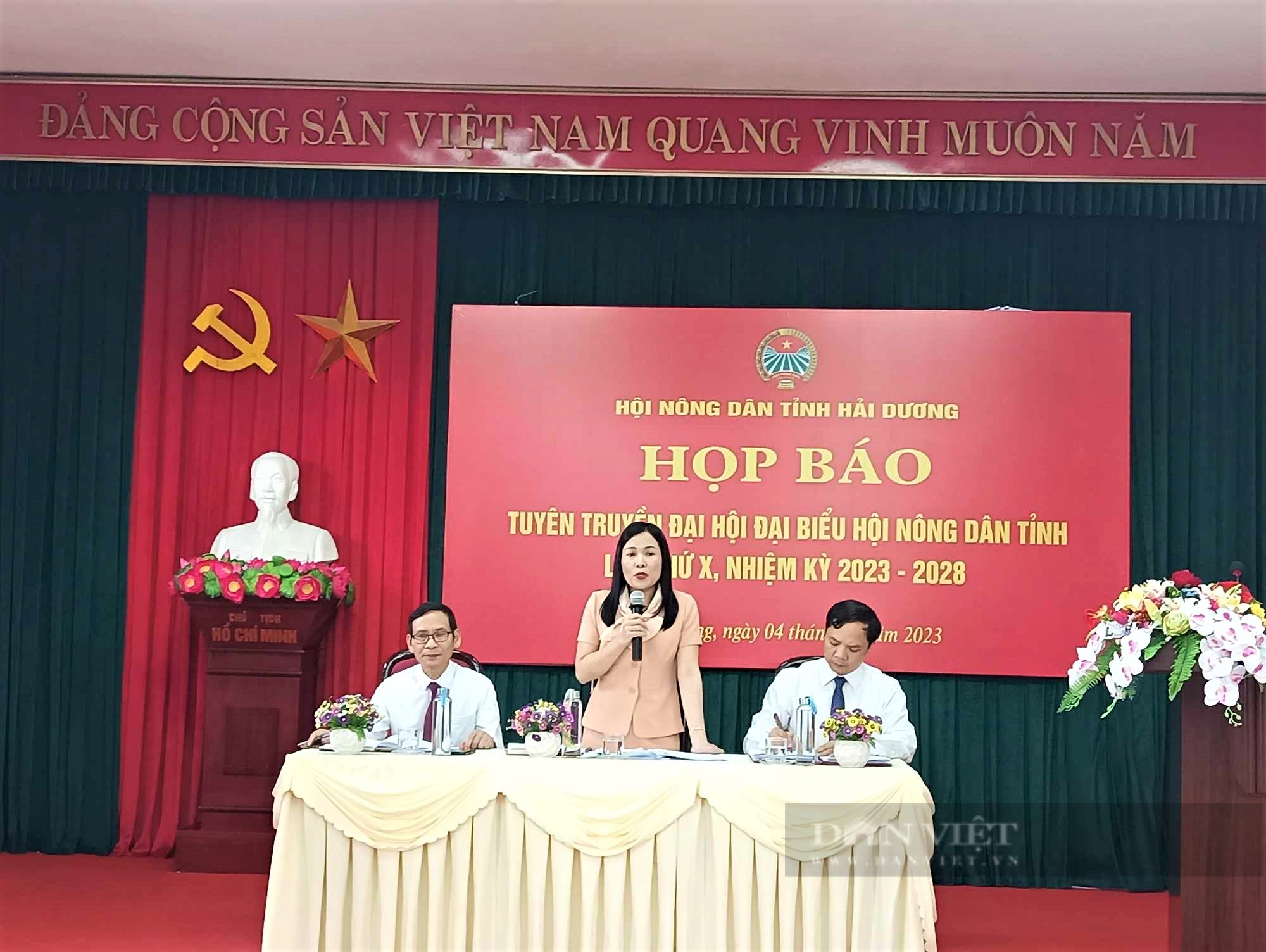 Đại hội Đại biểu Hội Nông dân tỉnh Hải Dương được tổ chức trong 2 ngày 16 và 17/10 - Ảnh 3.