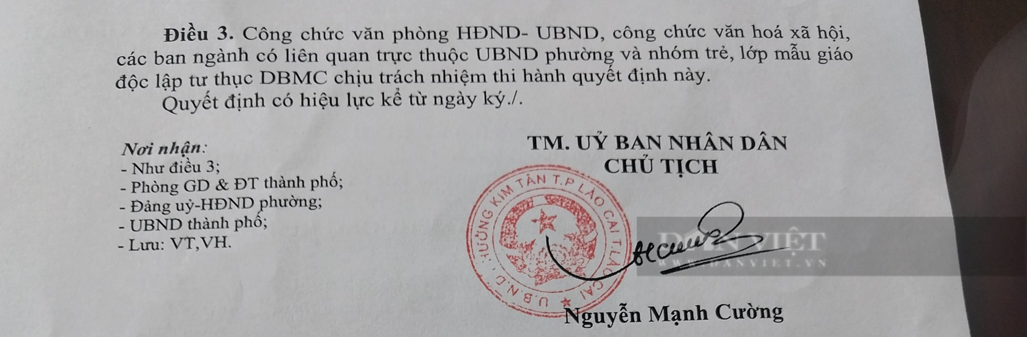 Những góc khuất về cơ sở Mầm non tư thục không phép ở Lào Cai? - Ảnh 5.