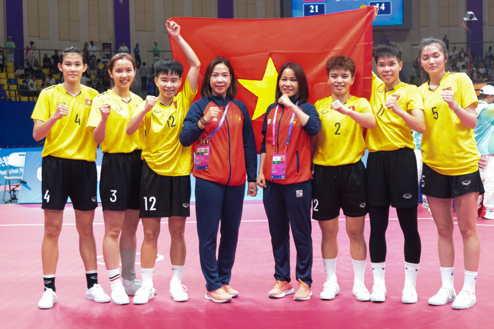 Huyền thoại cầu mây nữ Việt Nam Lưu Thị Thanh: &quot;Em Tũn chơi quá hay, HCV ASIAD 2023 thật tuyệt&quot; - Ảnh 3.