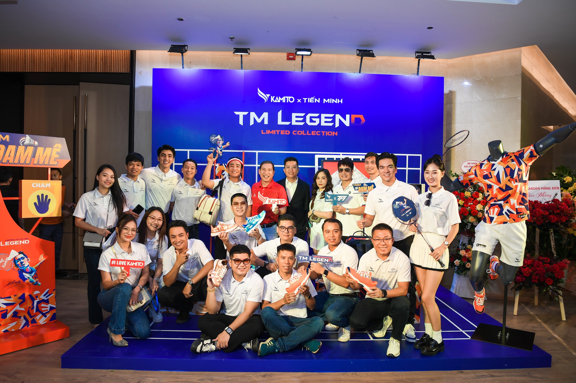 Huyền thoại cầu lông Việt Nam Nguyễn Tiến Minh làm đại sứ thương hiệu Kamito, ra mắt BST TM LEGEND - Ảnh 1.