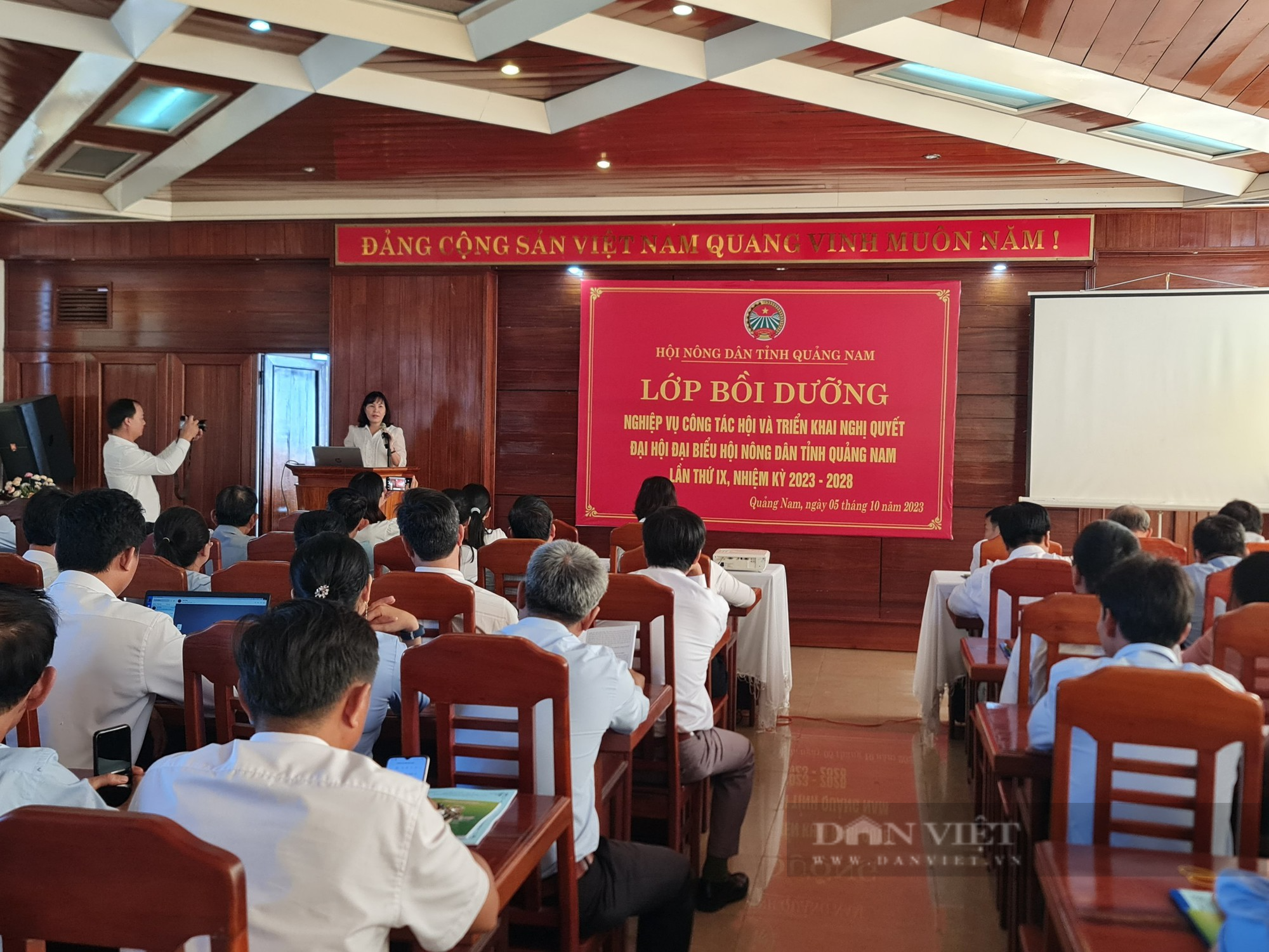 Hơn 100 cán bộ Hội Nông dân ở Quảng Nam được bồi dưỡng nghiệp vụ - Ảnh 2.