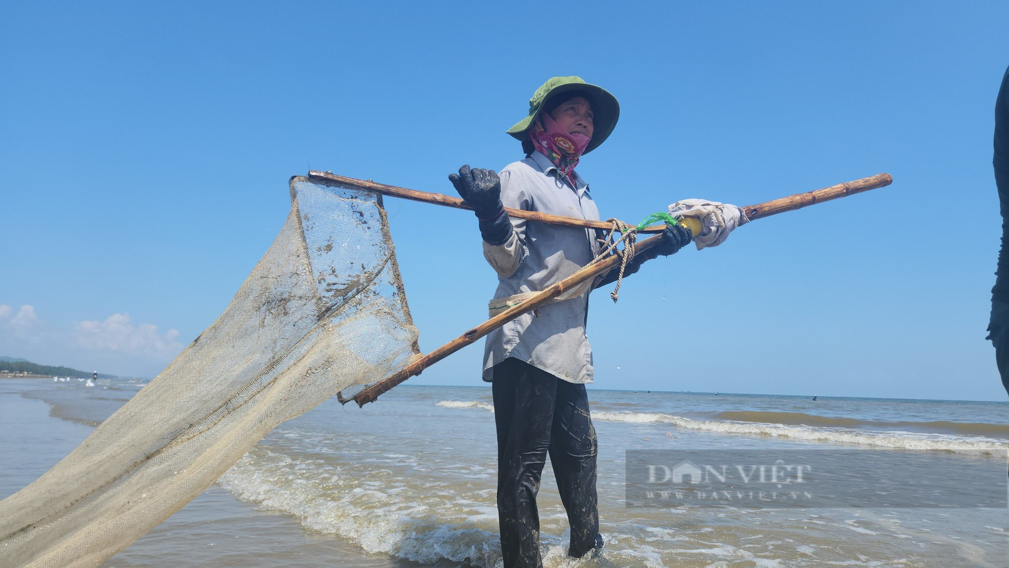 Hà Tĩnh: Hàng trăm người dân đổ xô đi cào “lộc biển”, bỏ túi cả triệu đồng mỗi ngày - Ảnh 6.