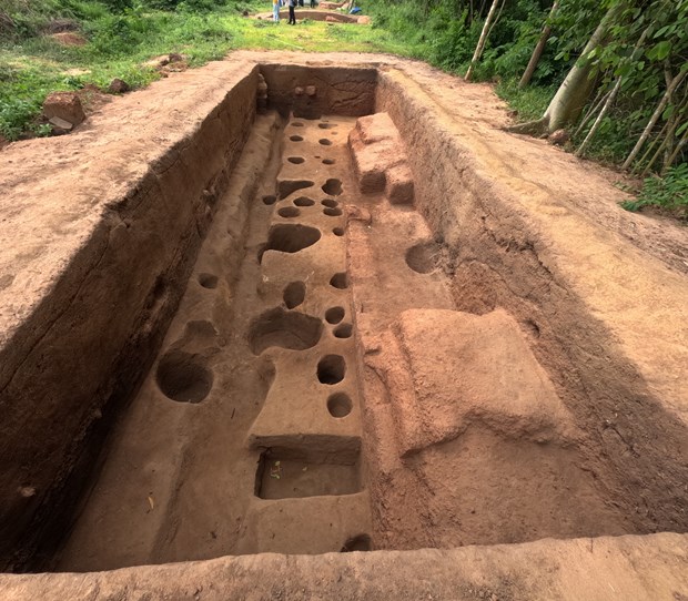 Đào khảo cổ cái gò đất ở một ấp của Bà Rịa-Vũng Tàu phát lộ nhiều cổ vật, la liệt gốm cổ Champa - Ảnh 2.