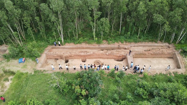 Đào khảo cổ cái gò đất ở một ấp của Bà Rịa-Vũng Tàu phát lộ nhiều cổ vật, la liệt gốm cổ Champa - Ảnh 7.