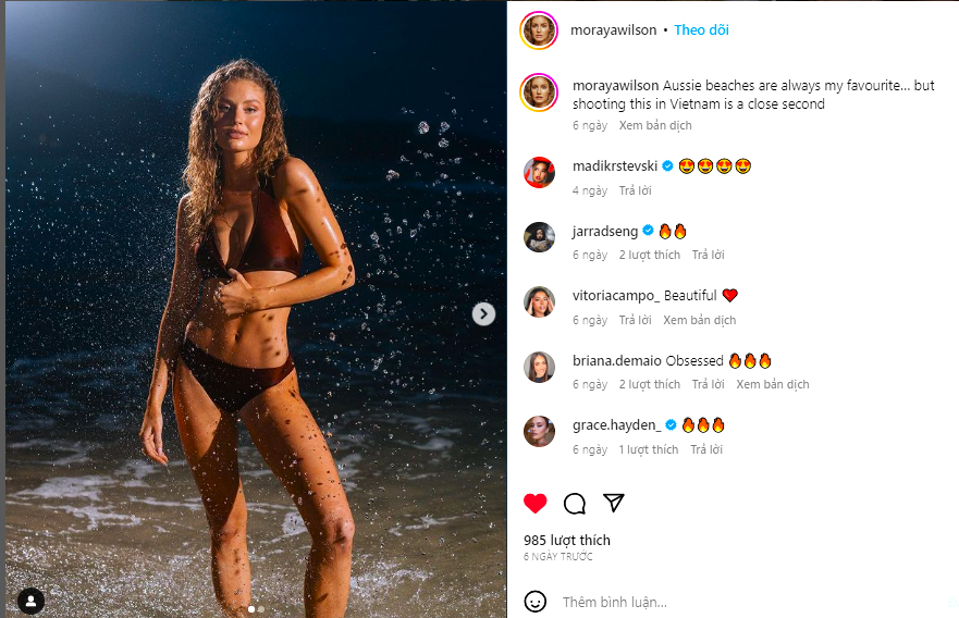 Hoa hậu Hoàn vũ Úc khoe ảnh bikini thu hút chụp ở Việt Nam - Ảnh 2.