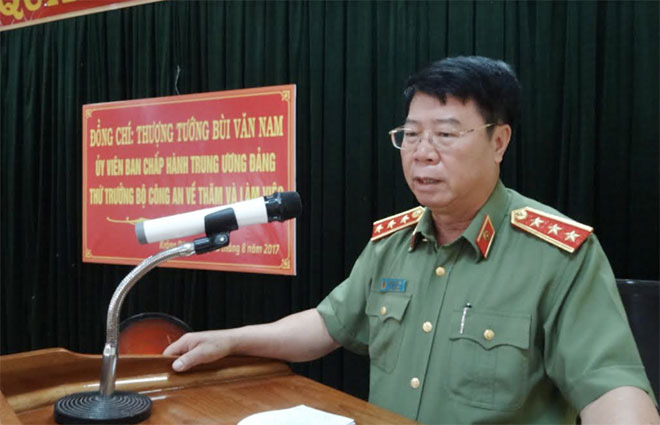 Thượng tướng Bùi Văn Nam, nguyên Thứ trưởng Bộ Công an nghỉ hưu - Ảnh 1.