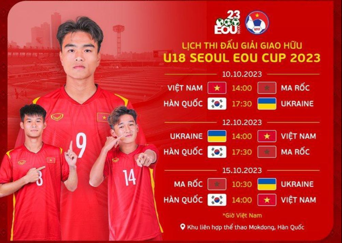 HLV Hoàng Anh Tuấn hy vọng U18 Việt Nam sẽ tạo bất ngờ tại Hàn Quốc - Ảnh 3.